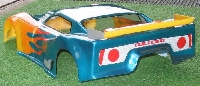 Delta Plastik 0121 CORVETTE 1/8 SCALE GT RC CAR BODY 325mm Long / 2mm Thick