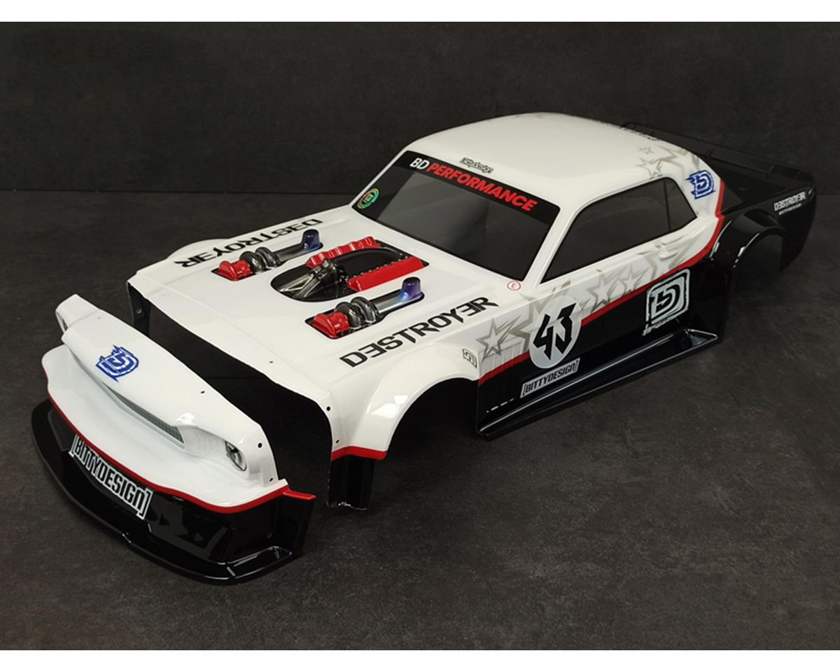 Bittydesign Destroyer 1/7 Supercar Body (Clair) (Arrma Infraction/Limitless)