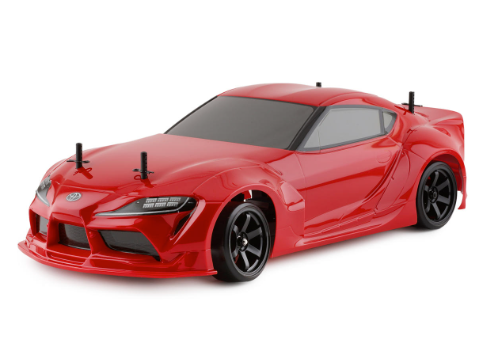 Yokomo YOKDP-YD2RTRR-1 YD-2 1/10 2WD RTR Drift Car avec carrosserie Supra (rouge)