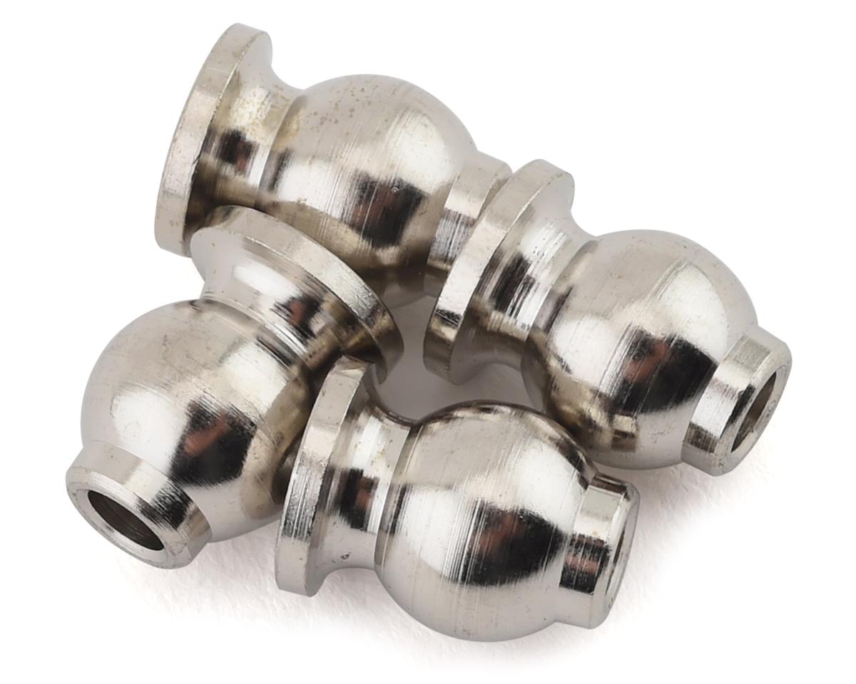 Hot Racing Arrma 6S 3x7.8x10.5mm Steel Chrome Pivot Ball (Chrome) (4)