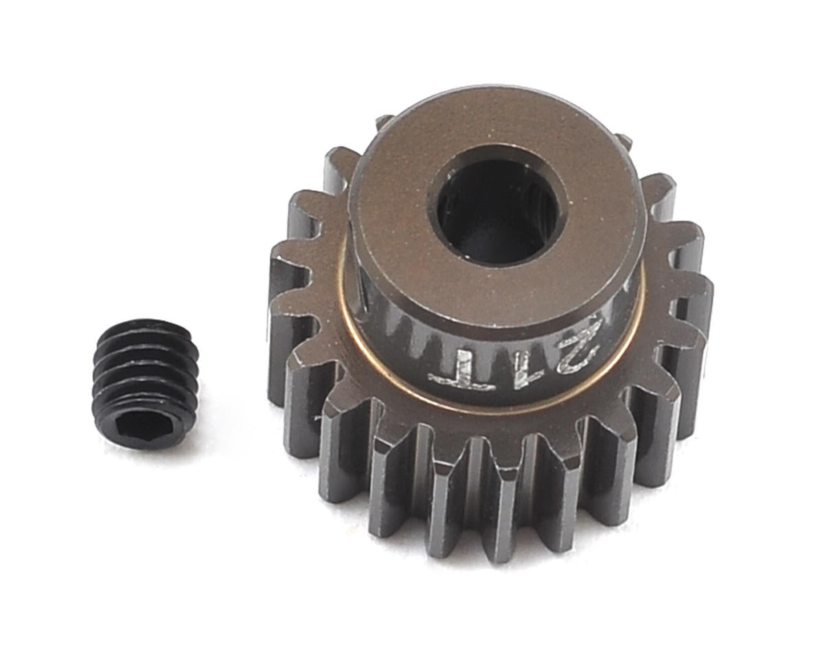 Engranaje de piñón Team Associated 1339 de aluminio 48P (diámetro de 3,17 mm) (21T)
