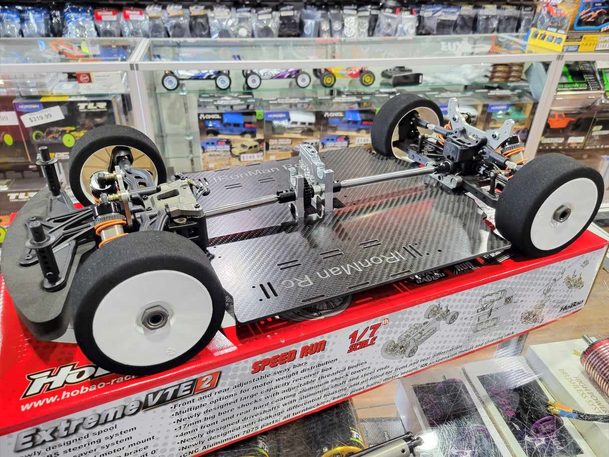 IronManRc HOBAO VTE2 Ejes de transmisión centrales de titanio de 10 mm