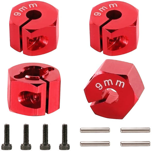 IRonManRc Traxxas 12mm Hex Adapters Lock Pin Style 9mm Wide