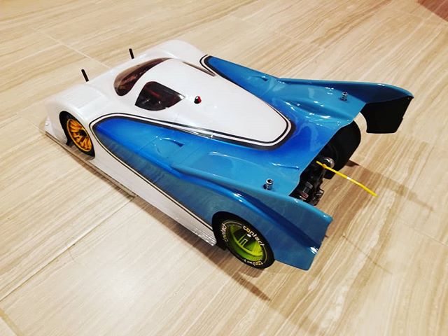 DELTA PLASTIK 0097 MERCEDES C 1/8 SCALE GP RC CAR BODY