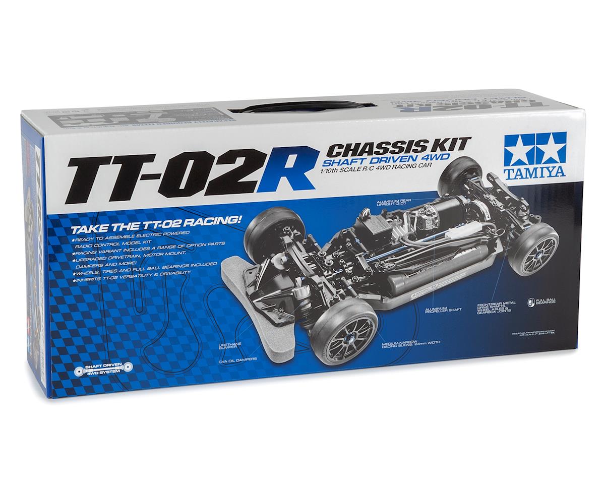 Tamiya TAM47326 TT-02R 4WD Kit de chasis para turismos