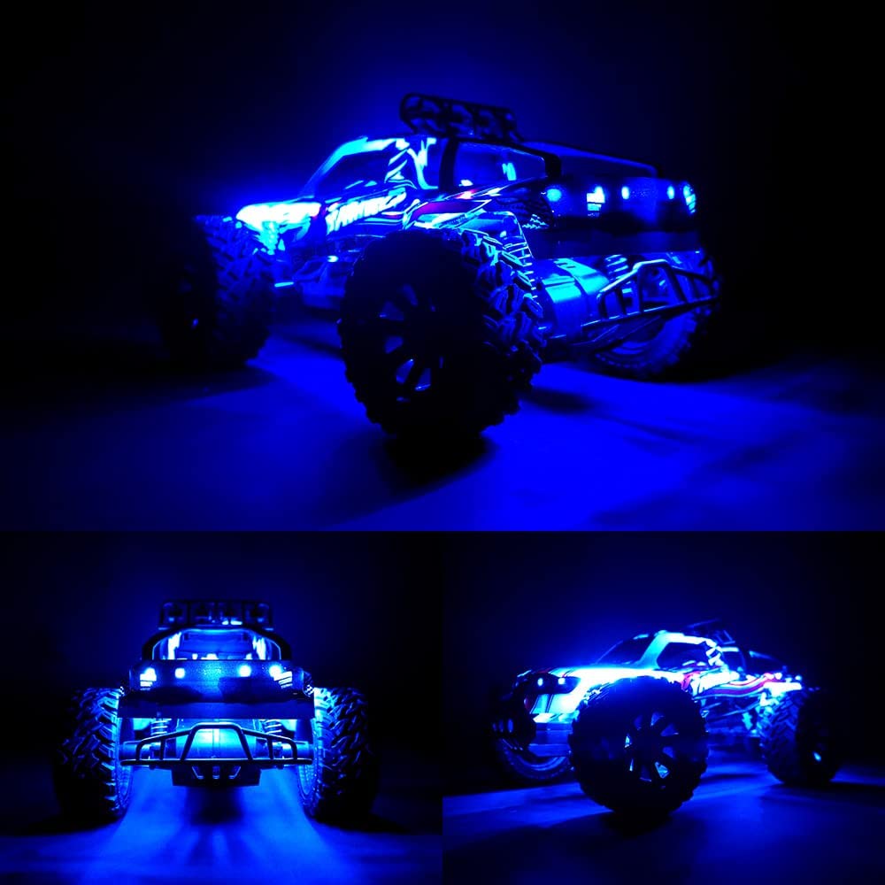 IslandHobbyNut Tira de luces LED para RC (IBlue) PARTE# 98YH