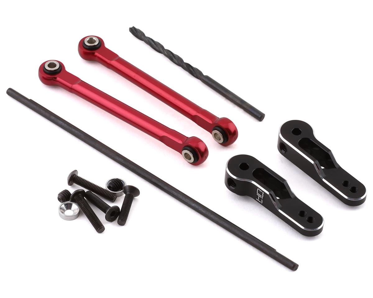 Hot Racing TUDR311F Unlimited Desert Front HD Torsional Sway Bar Set (Red)