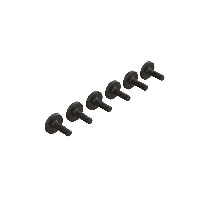 ARRMA ARA727310 Vis à tête large M3x10mm (6)