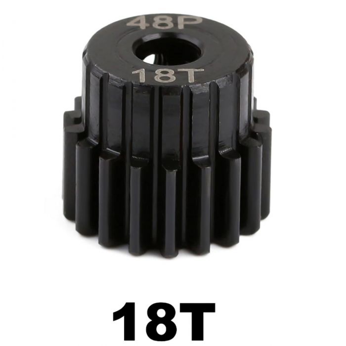 Powerhobby Hardened Steel 48P 5MM 18T Pinion Gear