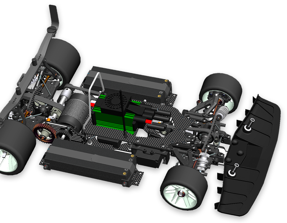 Serpent Viper 989E 1/8 Kit voiture électrique sur route SER904005