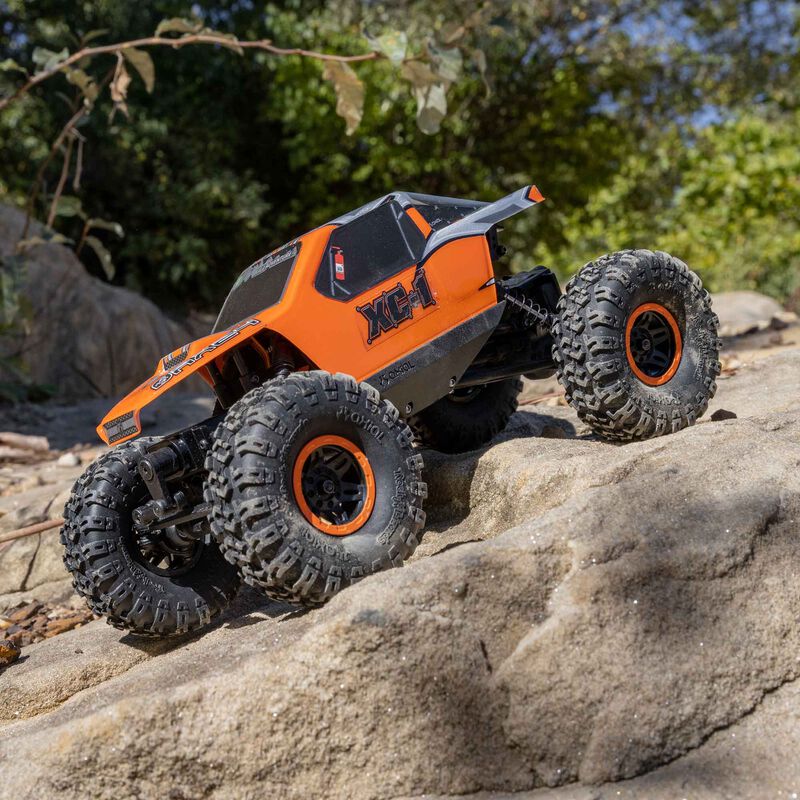 AXIAL AXI00003T2 1/24 AX24 XC-1 4WS Crawler Cepillado RTR Naranja