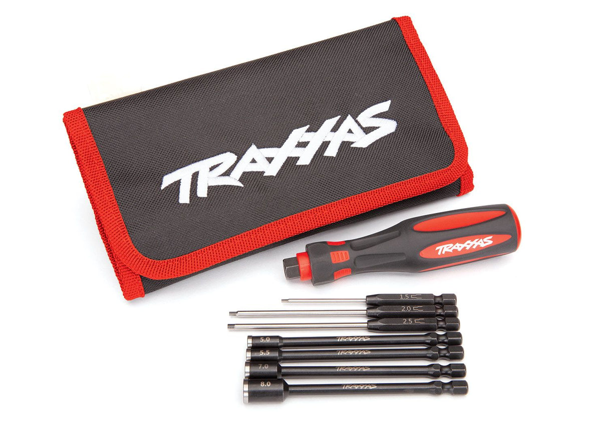 TRAXXAS 8712 SPEED BIT ESSENTIALS SET, HEX & NUT DRIVER, 7PC