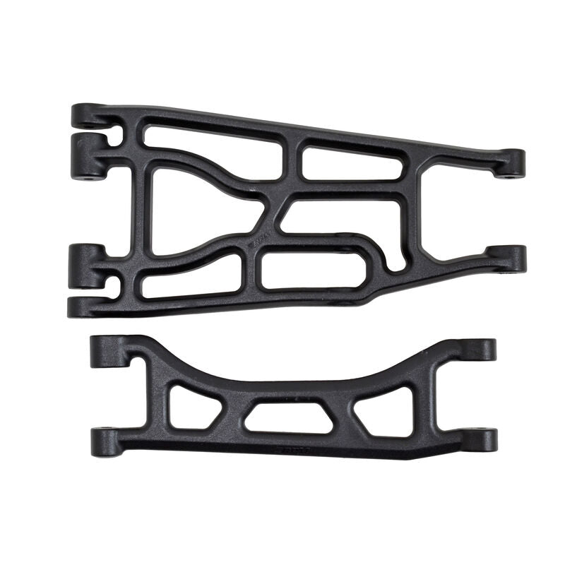RPM82352 Upper and Lower A-arm Pair, Black: Traxxas X-Maxx