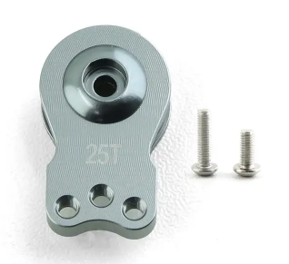 IronManRc 25T Servo Horn Tamaño corto ROJO, NEGRO, PLATA, PÚRPURA