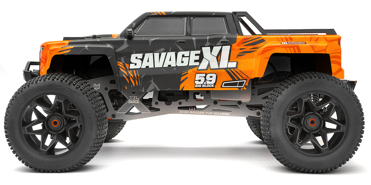 Savage 160102 XL 5.9 GTXL-6 Nitro Powered Monster Truck RTR, 1/8 scale, 4WD, 2.4GHz Rad