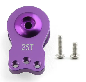 IronManRc 25T Servo Horn Tamaño corto ROJO, NEGRO, PLATA, PÚRPURA