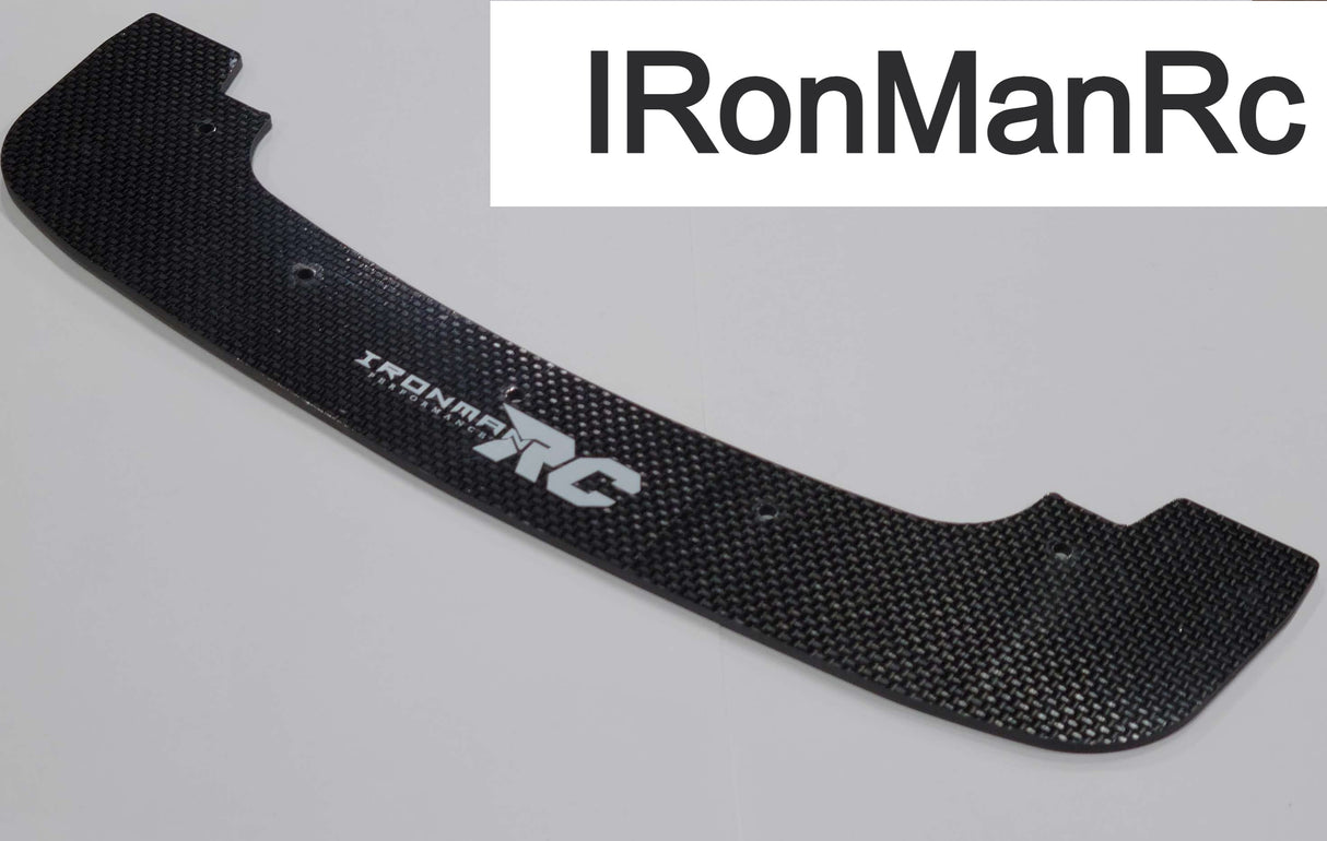 Divisor frontal de INFRACCIÓN Arrma de fibra de carbono IRonManRc