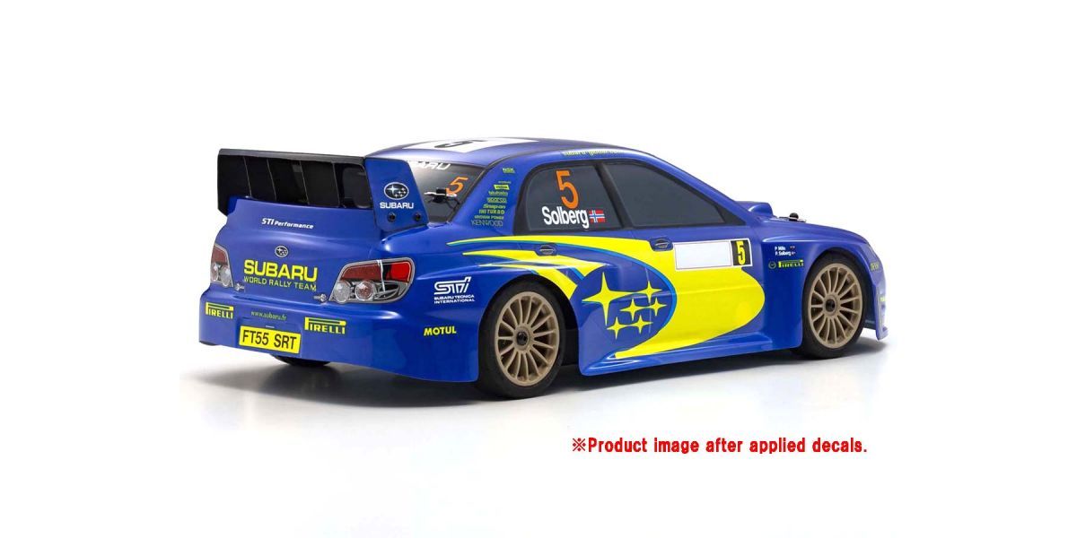 KYOSHO KYO34426T1 Fazer Mk2 FZ02 2006 Subaru Impreza WRC, Blue,