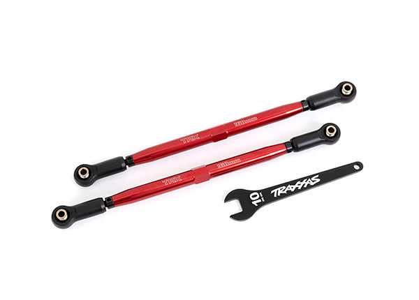 TRAXXAS 7897R TOE LINKS FRONT RED ALUM