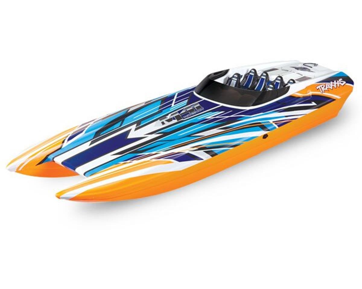 Traxxas 57046-4 ORANGE DCB M41 Widebody 40" Catamaran High Performance 6S Race B