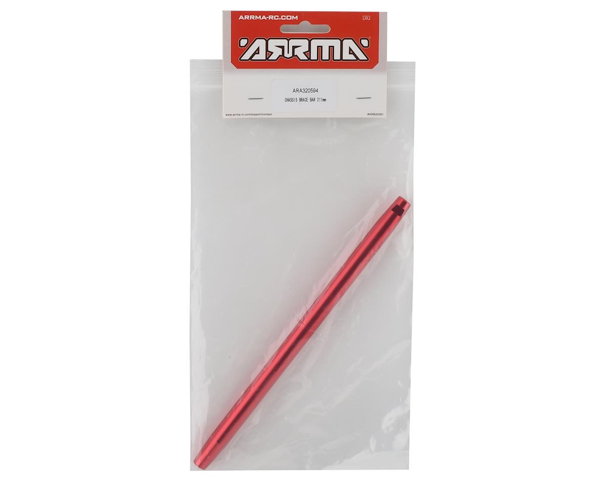 Arrma ARA320594 8S-BLX 211mm Chassis Brace Bar (Red)