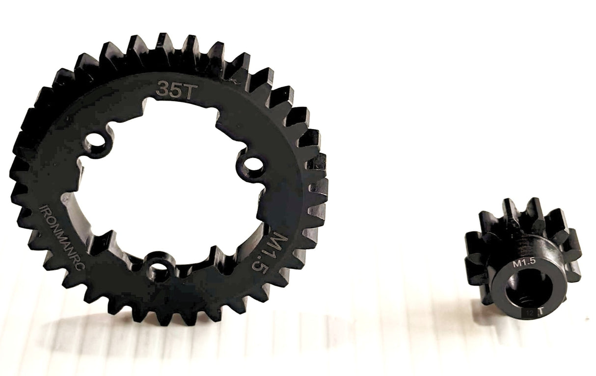 IronManRc XMAXX M1.5 12T/35T jeu de pignons pour TRAXXAS 1/5 échelle XMAXX