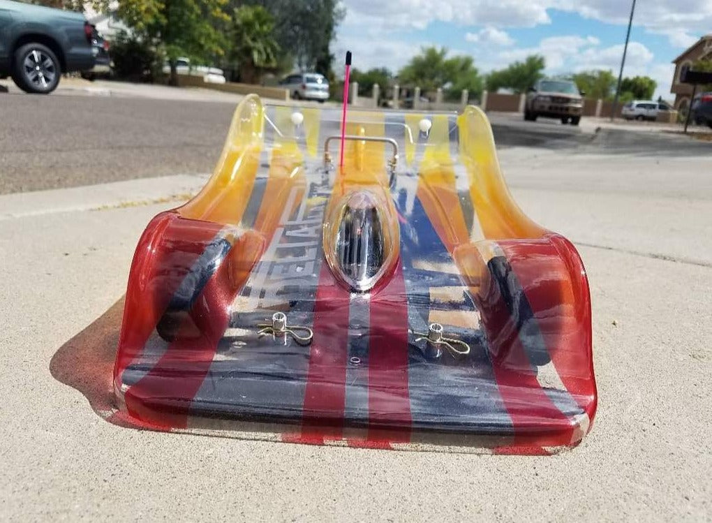 Delta Plastik 1083 LOLA C MONO 295mm ESCALA 1/8 GP RC CUERPO DE COCHE 2mm