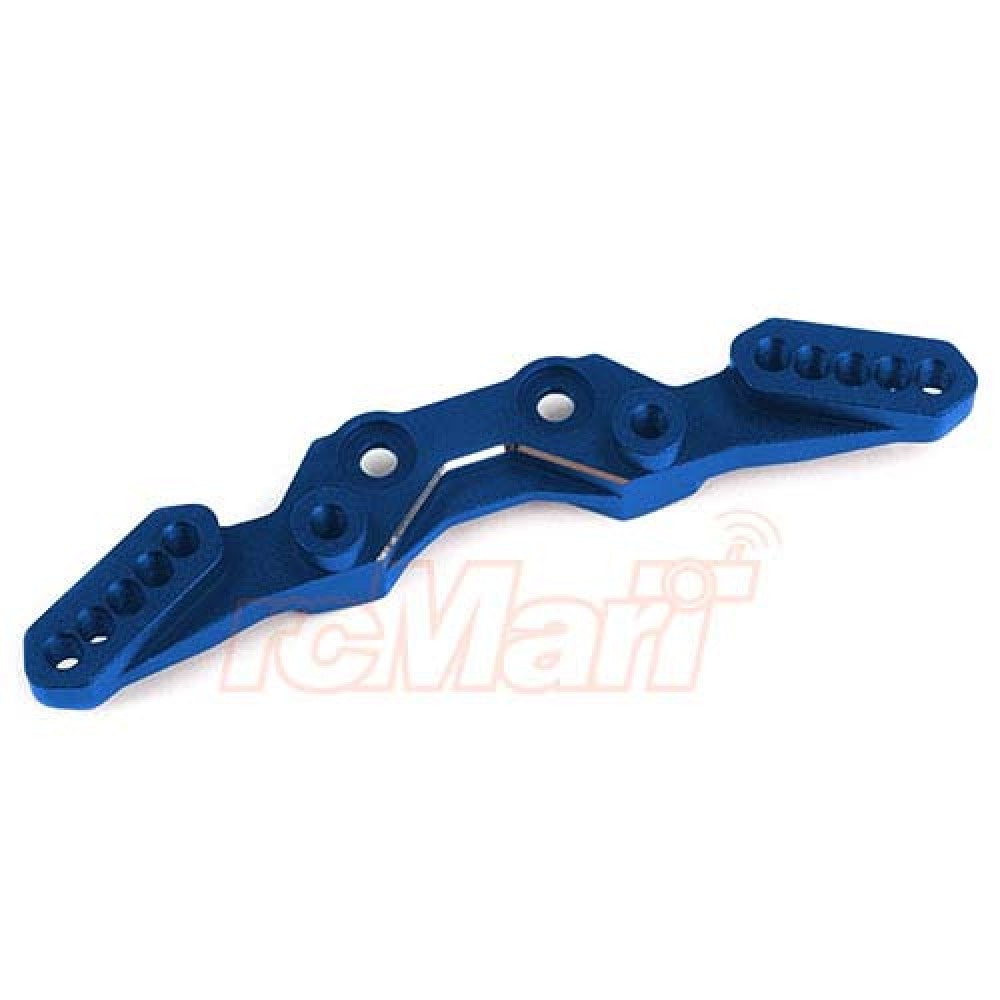 Yeah Racing TEC4-007DB ALUMINUM REAR DAMPER STAY BLUE FITS FORD GT 4 TEC 2.0 3.0