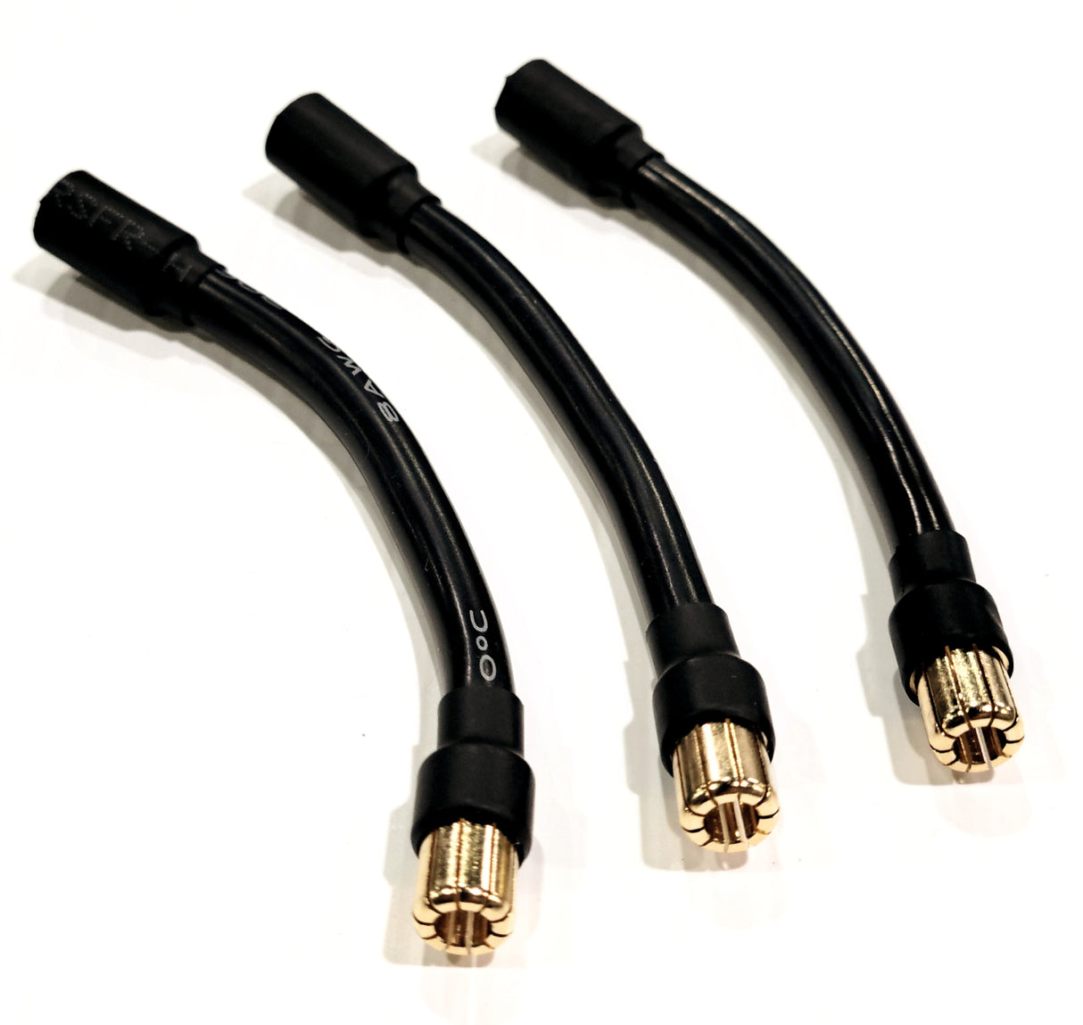 Extensiones IronManRc de 6,5 mm hembra a 6,5 mm macho de 3 pulgadas (PAQUETE DE 3)