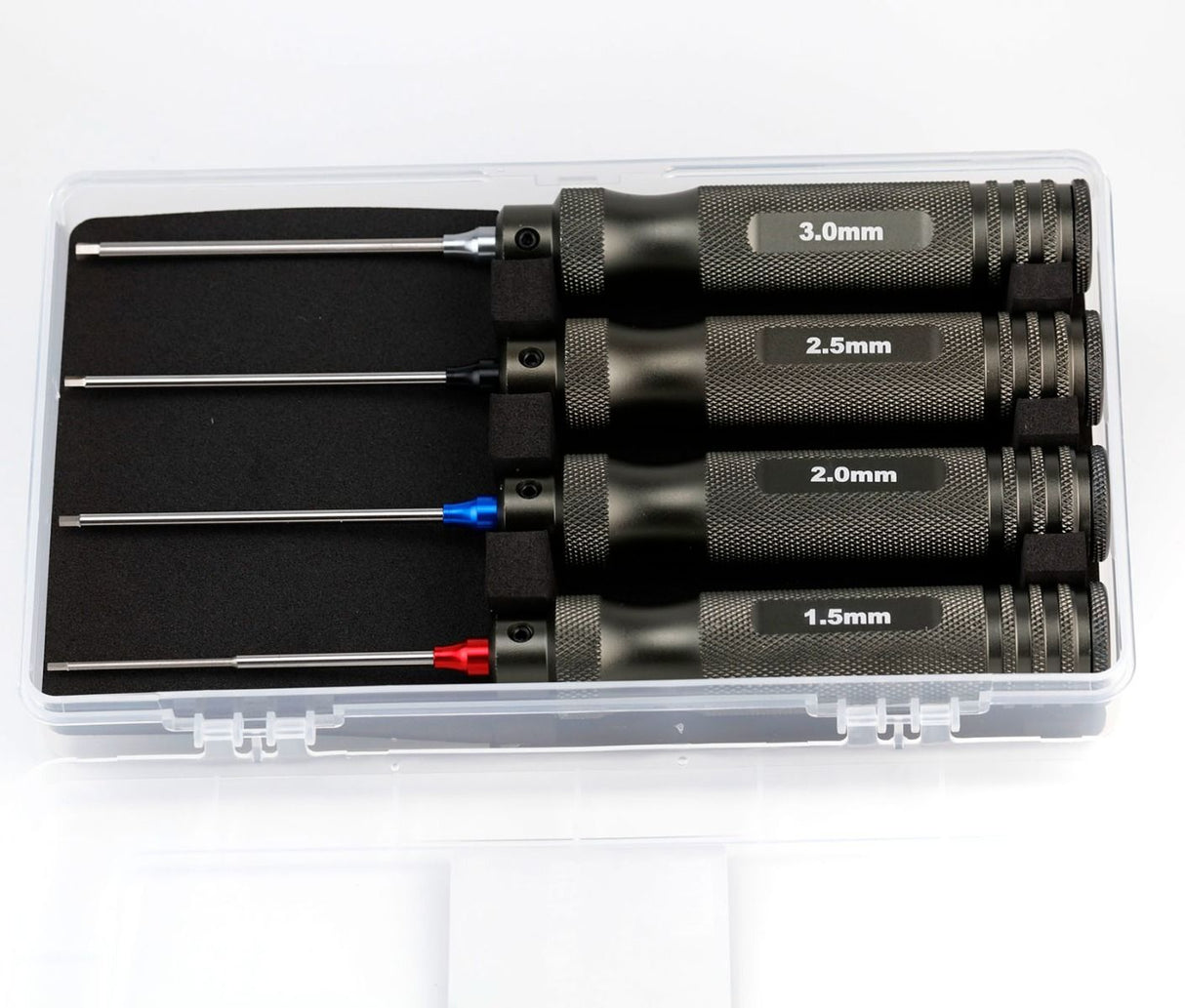 Powerhobby PHT008 Pro Series Magnetized Hex Tool Set Metric 1.5, 2.0, 2.5, 3.0mm