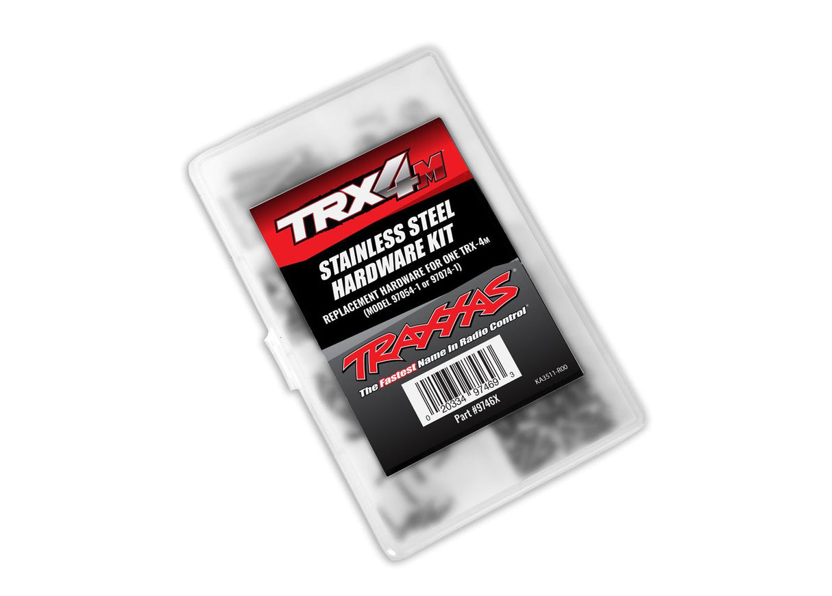 TRAXXAS 9746X KIT DE HARDWARE CMPLT INOXIDABLE