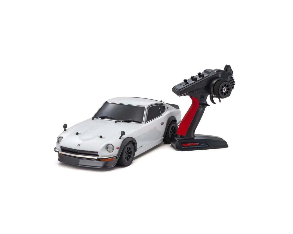 Kyosho KYO34427T1 Fazer Mk2 FZ02 1971 Datsun 240Z Version Tuned ReadySet (Blanc)
