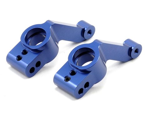 ST Racing Concepts ST1952B Aluminum Rear Hub Carriers (Blue) (2) (Slash 4x4)