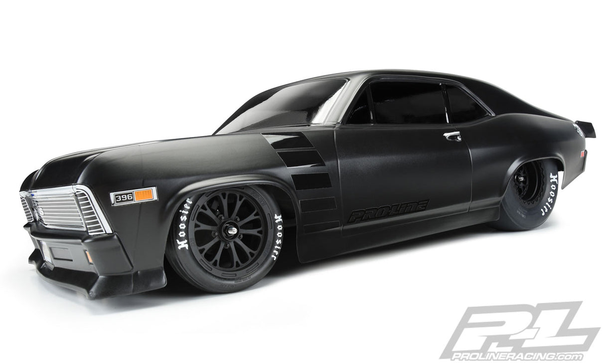 PROLINE 3531-00 Carrosserie transparente, Chevrolet Nova 1969 : 1/10 Slash 2WD, Drag Car