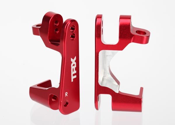 TRAXXAS 6832R BLOC DE ROULETTES ALUMINIUM ROUGE 4X4