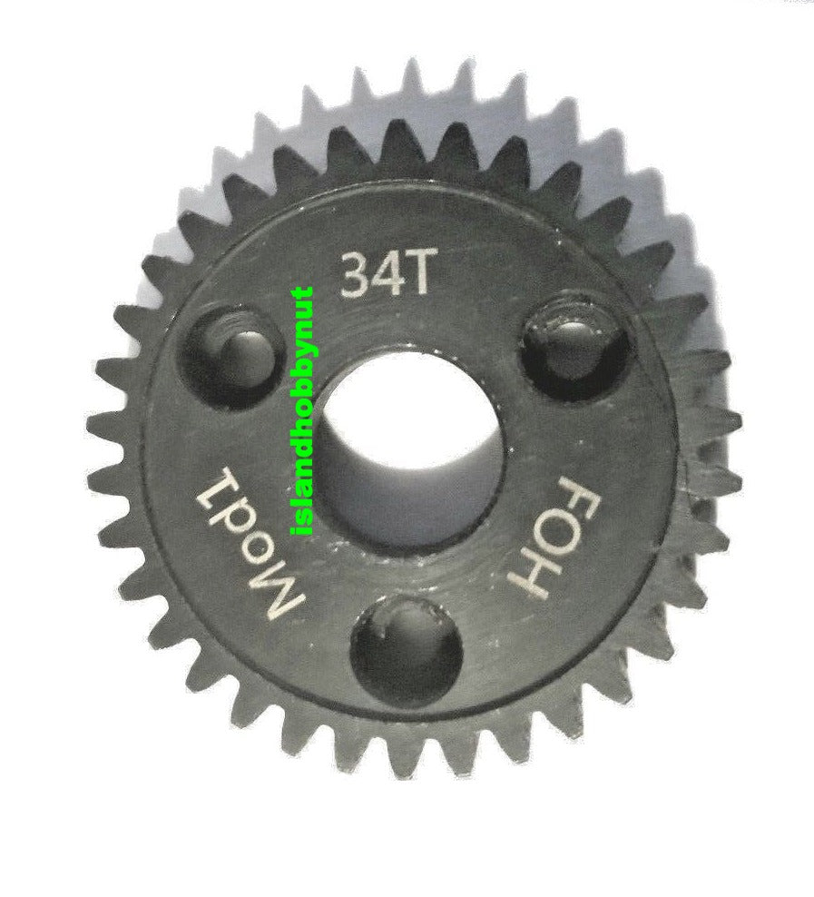 Engranaje recto 34T Mod-1 *Acero endurecido*