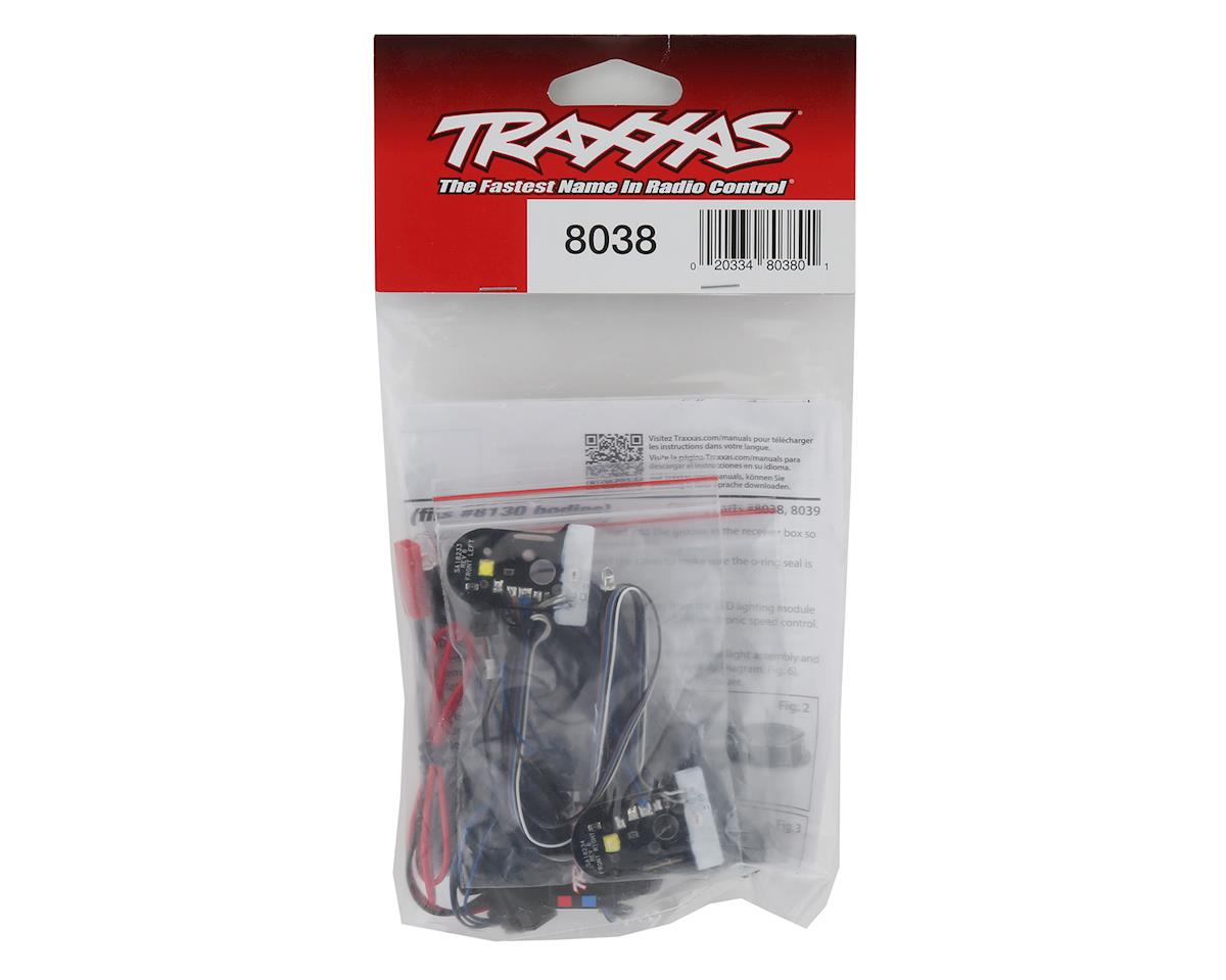 Traxxas 8038 TRX-4 1979 Chevrolet Blazer Juego completo de luces LED con fuente de alimentación