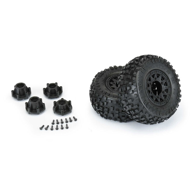 PROLINE PRO118210 Badlands SC MTD Raid Tires, 6x30 (2): Slash 2WD, 4WD F/R