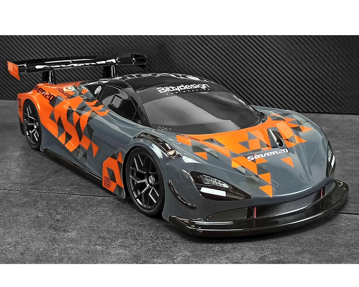 Bittydesign BDYGT-190S20T Seven20 1/10 GT Body (Clear) (190mm)