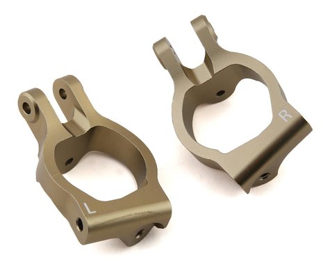 Losi LOS354002 DBXL Ensemble de supports de broche avant en aluminium (anodisé dur)
