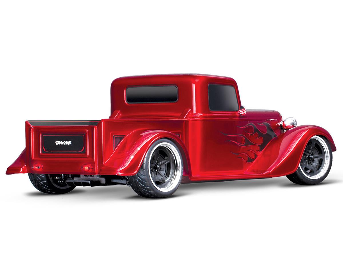 (DISCONTINUED) Traxxas 4 Tec 3.0 1/10 RTR Touring Car w/Factory Five '35 Hot Rod Truck Body Red