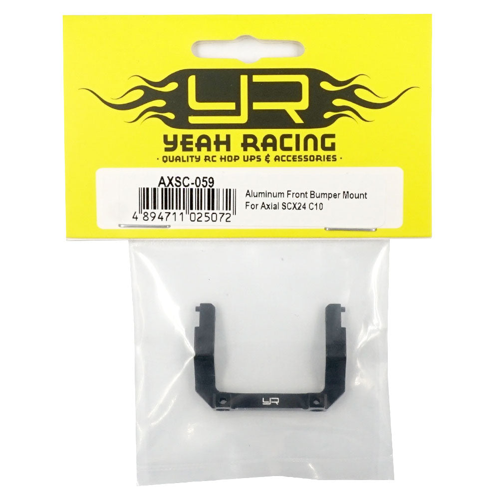 Yeah Racing AXSC-059 SUPPORT DE PARE-CHOCS AVANT EN ALUMINIUM POUR AXIAL SCX24 C10