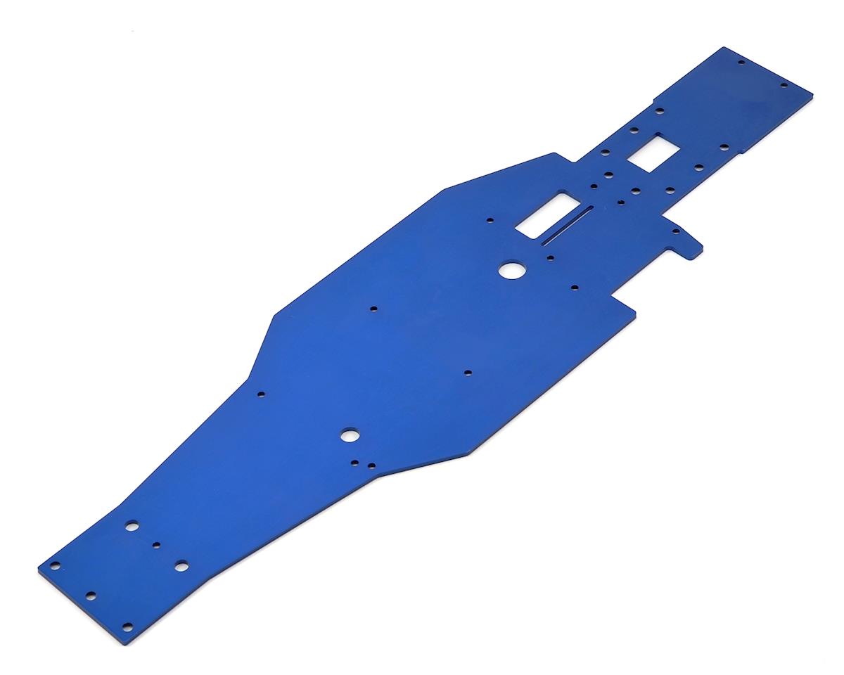 Chasis inferior de aluminio Traxxas (azul)