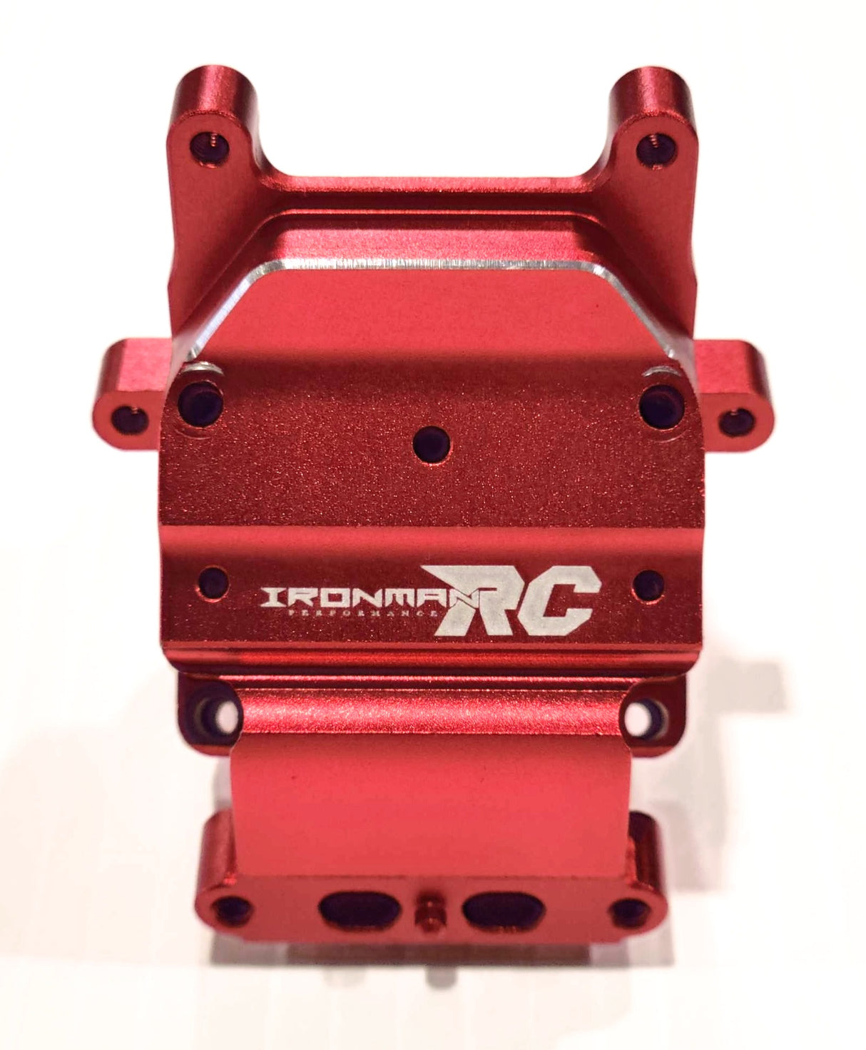 IronManRc Caja de diferencial de aluminio ROJA con cubierta para TODOS los autos Arrma 6s