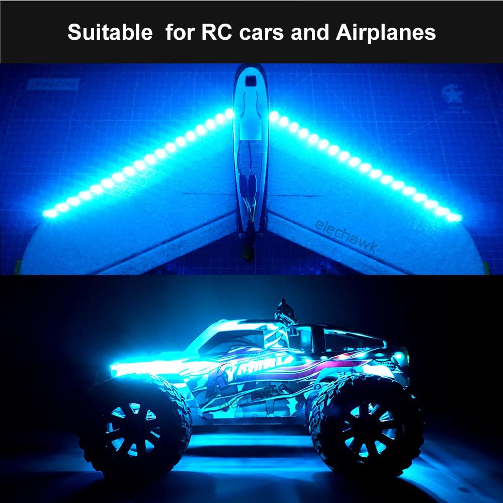 ISLANDHOBBYNUT LED Light Strip for RC (Ice Blue) PART# A98V