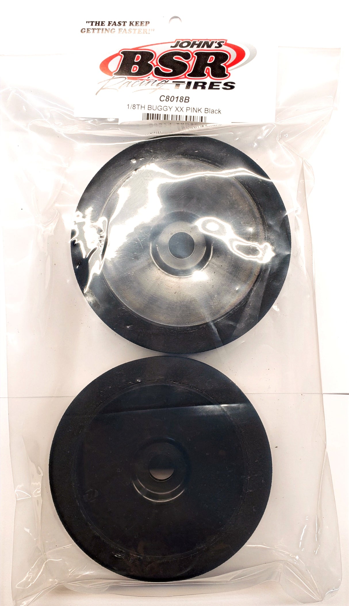 BSR FOAMS XX - PINK BLACK RIM EDITION* 17MM HEX 1/8 SCALE
