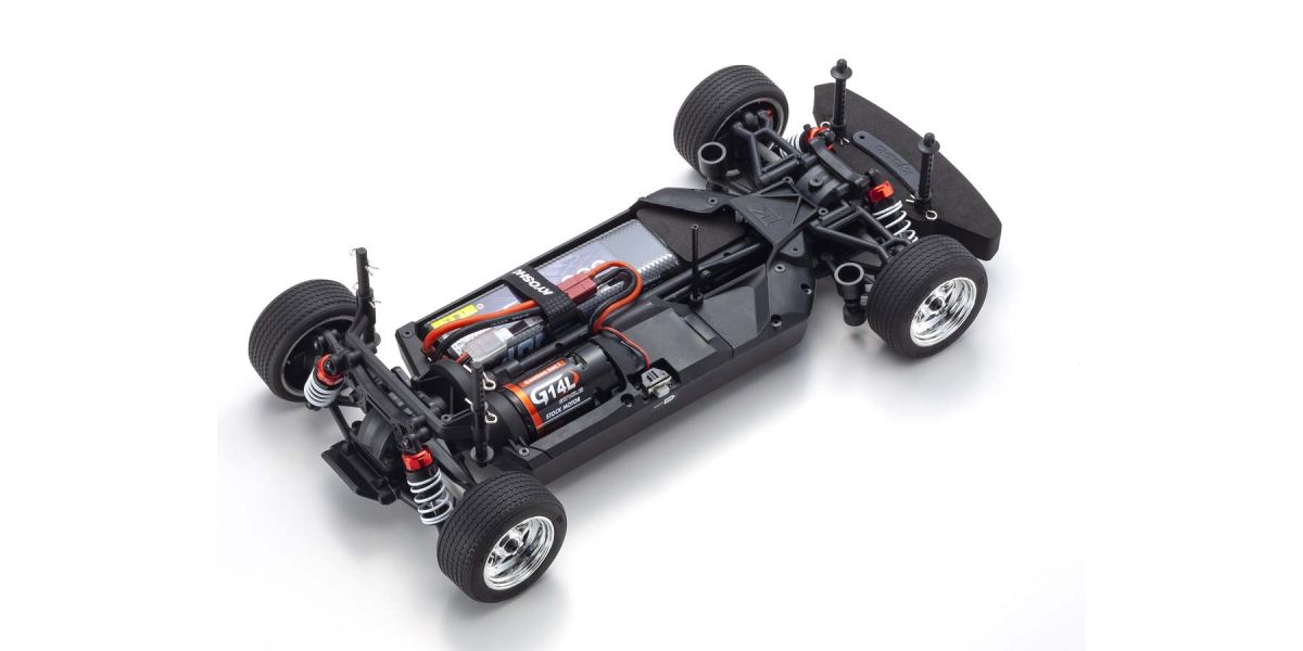 KYOSHO KYO34431T2 Fazer Mk2 FZ02 1967 Pontiac GTO, Tirol Azul, 1/10 Eléctrico 4WD