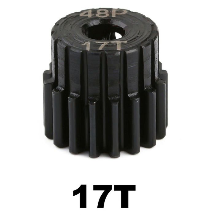 Engranaje de piñón Powerhobby de acero endurecido 48P 5MM 17T