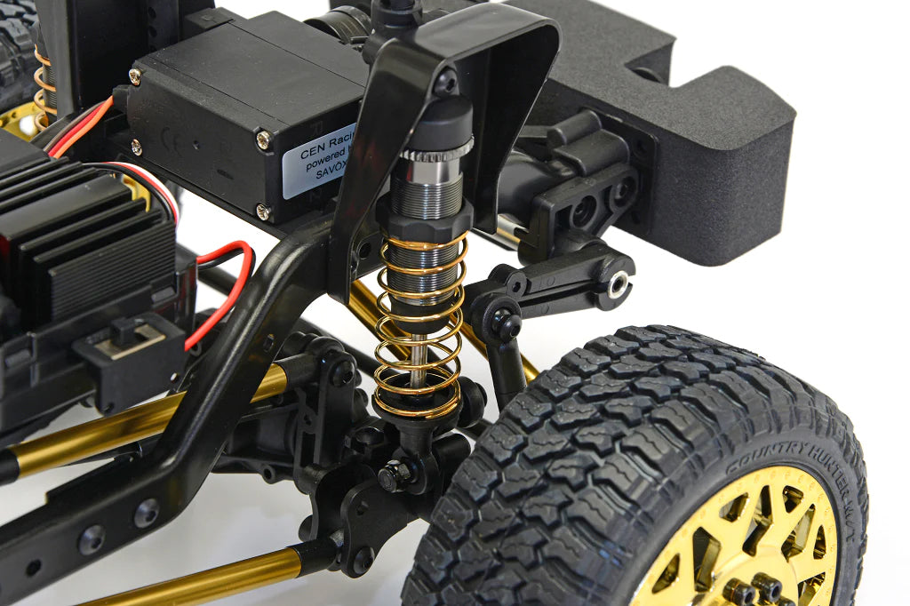 Ford CEG8985 F450 SD Rueda American Force y neumático Fury 1/10 4WD RTR