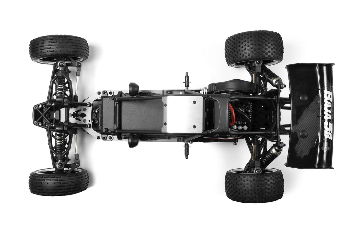HPI 160324 1/5 échelle Baja 5B Flux 2WD Buggy électrique du désert SBK avec corps transparent